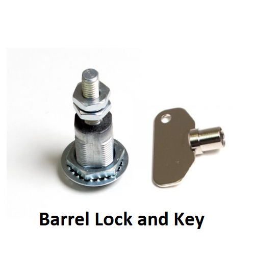 Gaylords Part Barrel Lock and Key